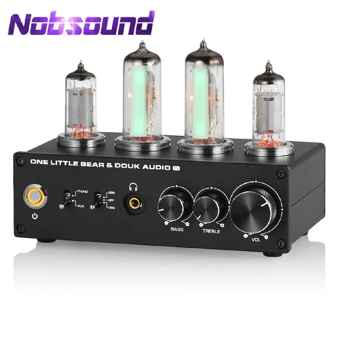 Mini Vacuum Tube Phono Stage with MM MC Headphone Preamp