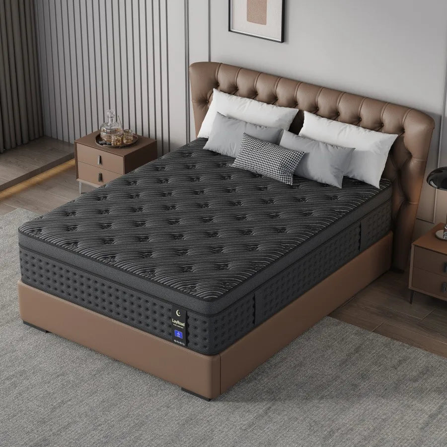 Memory Foam Hybrid Mattress With Pocket Springs For Support Comfort