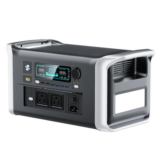 CTOLITY 1024Wh LiFePO4 Portable Power Station Solar Generator