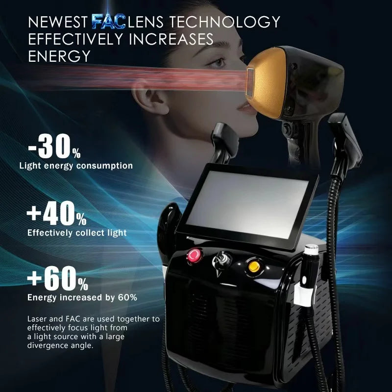 Emsnova 4in1 5000W Five Waves Multifunction Beauty Machine