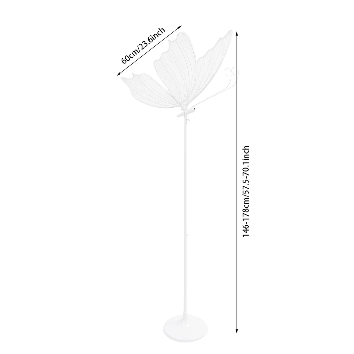 Totel Romantic Butterfly Floor Lamp For Home Decor Lighting