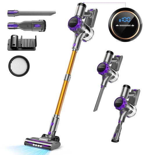 Inse S3P Cordless Vacuum Featuring Led Display And Strong Suction