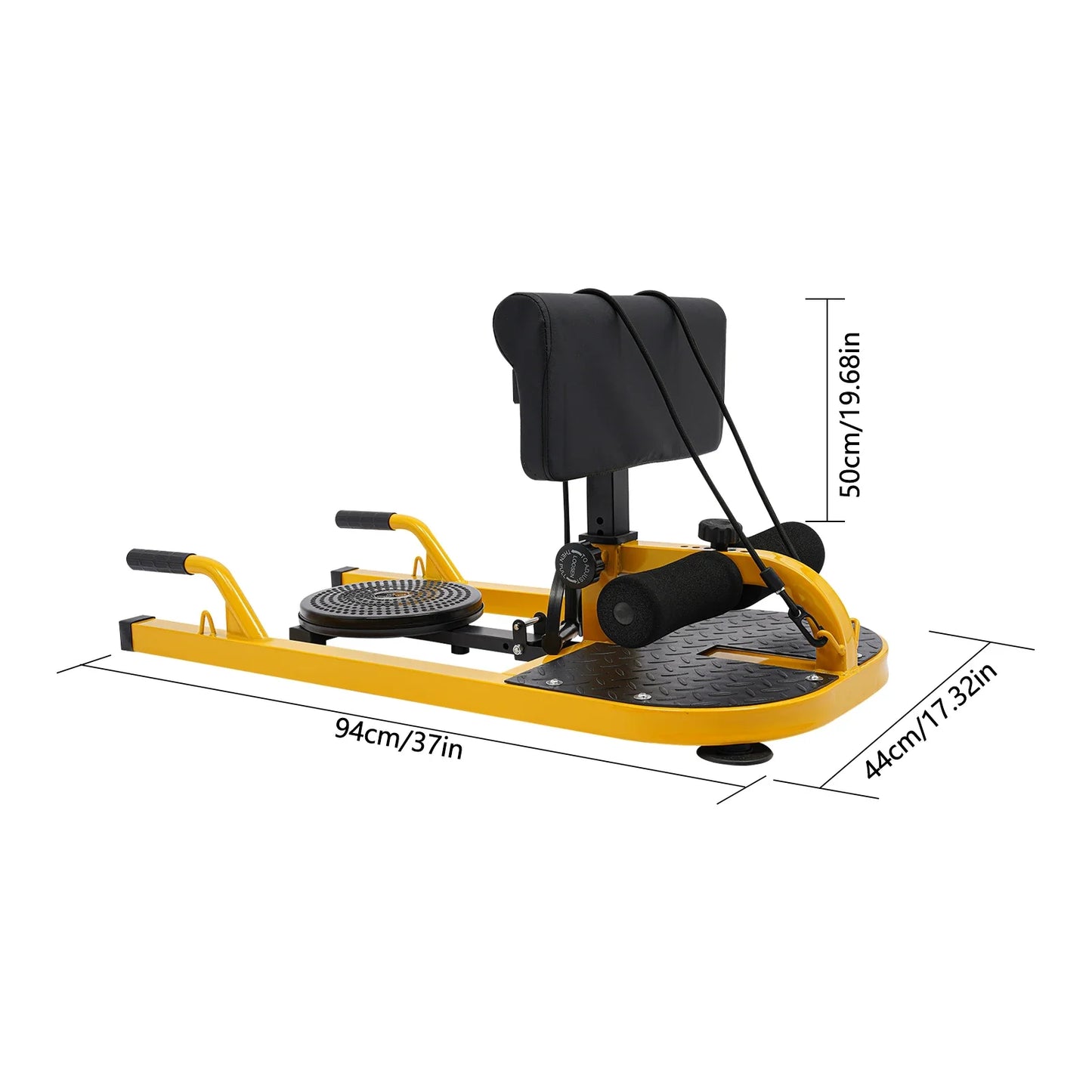 Deep Squat Trainer With Adjustable Backrest And Leg Hook