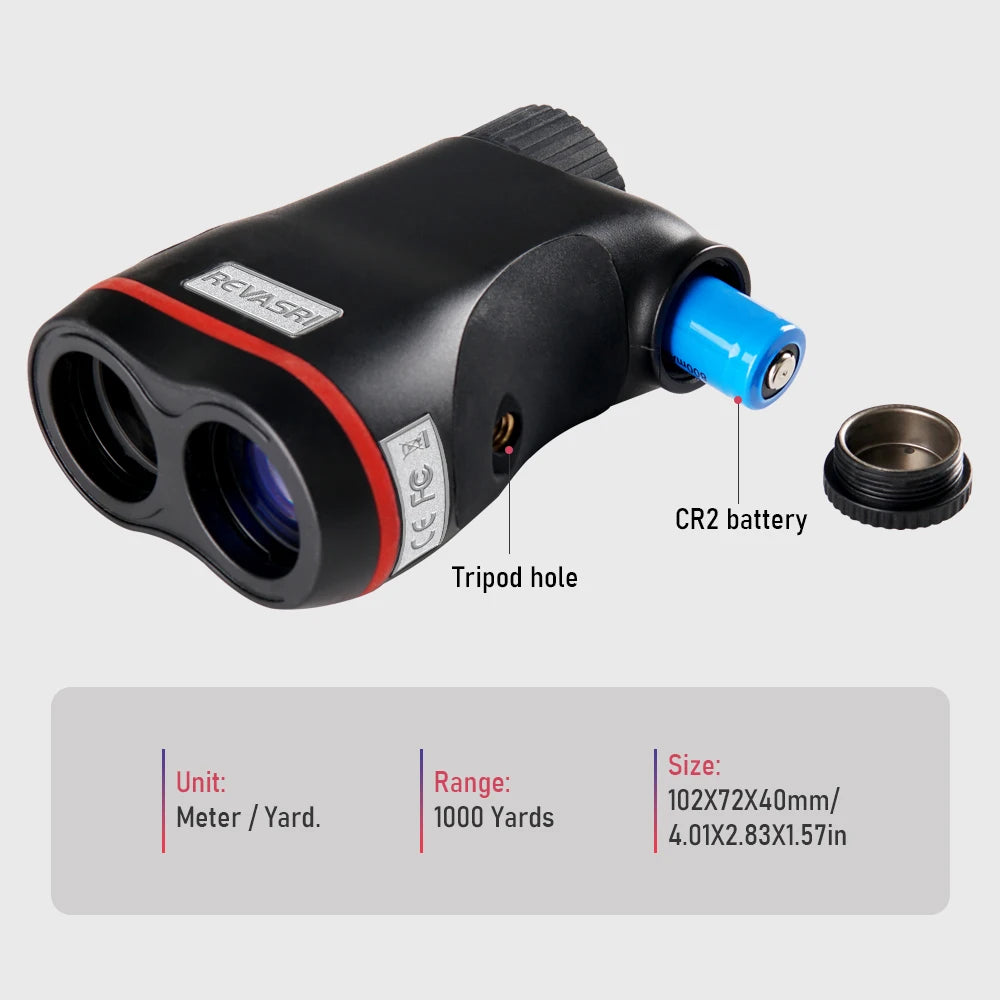 HD Golf Rangefinder With Flagpole Lock And Slope Compensation