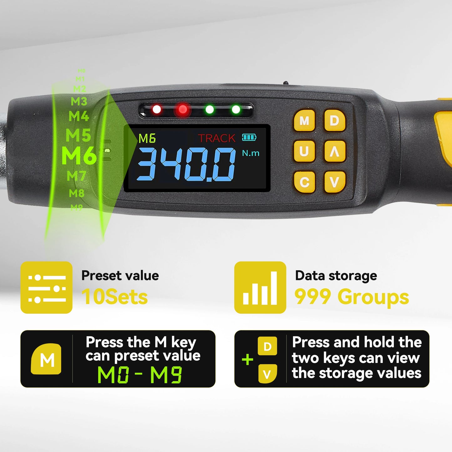 Waxtron Digital Torque Wrench With 2 Percent Accuracy