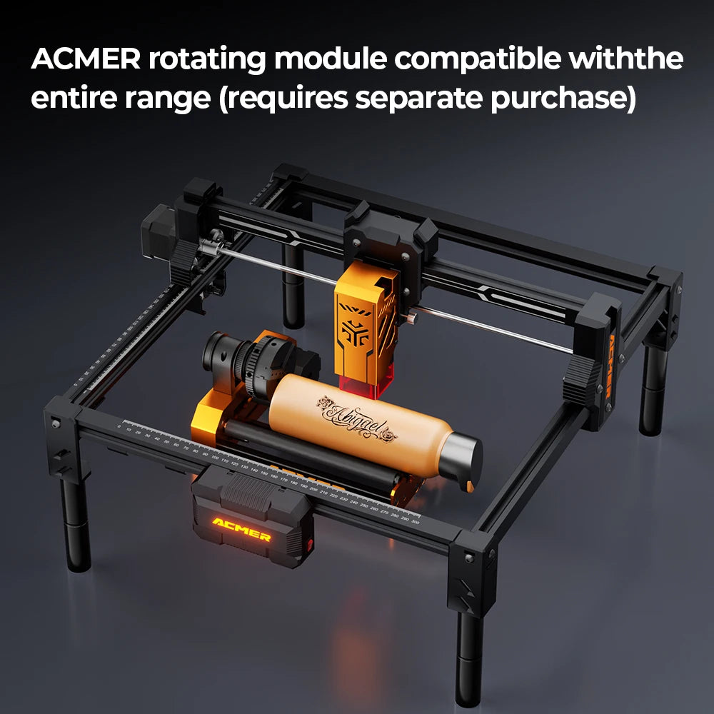 Acmer S2 Laser Engraver 12W 7W 4W Upgradeable Cutting Machine