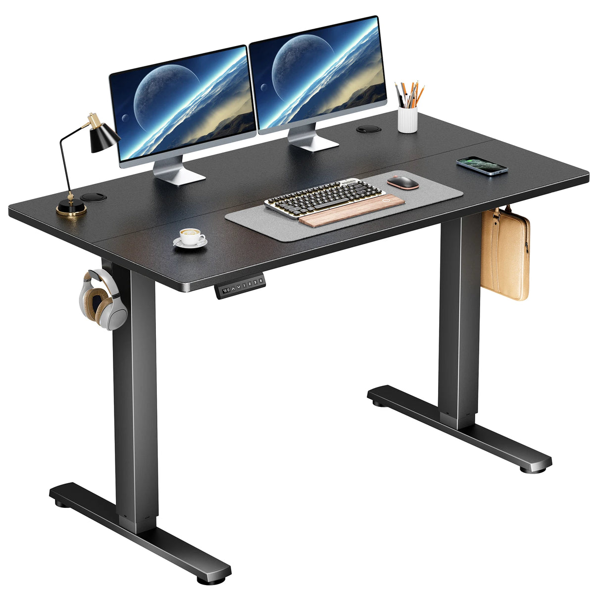 Jhk Electric Standing Desk Height Adjustable Ergonomic Sit Stand Table