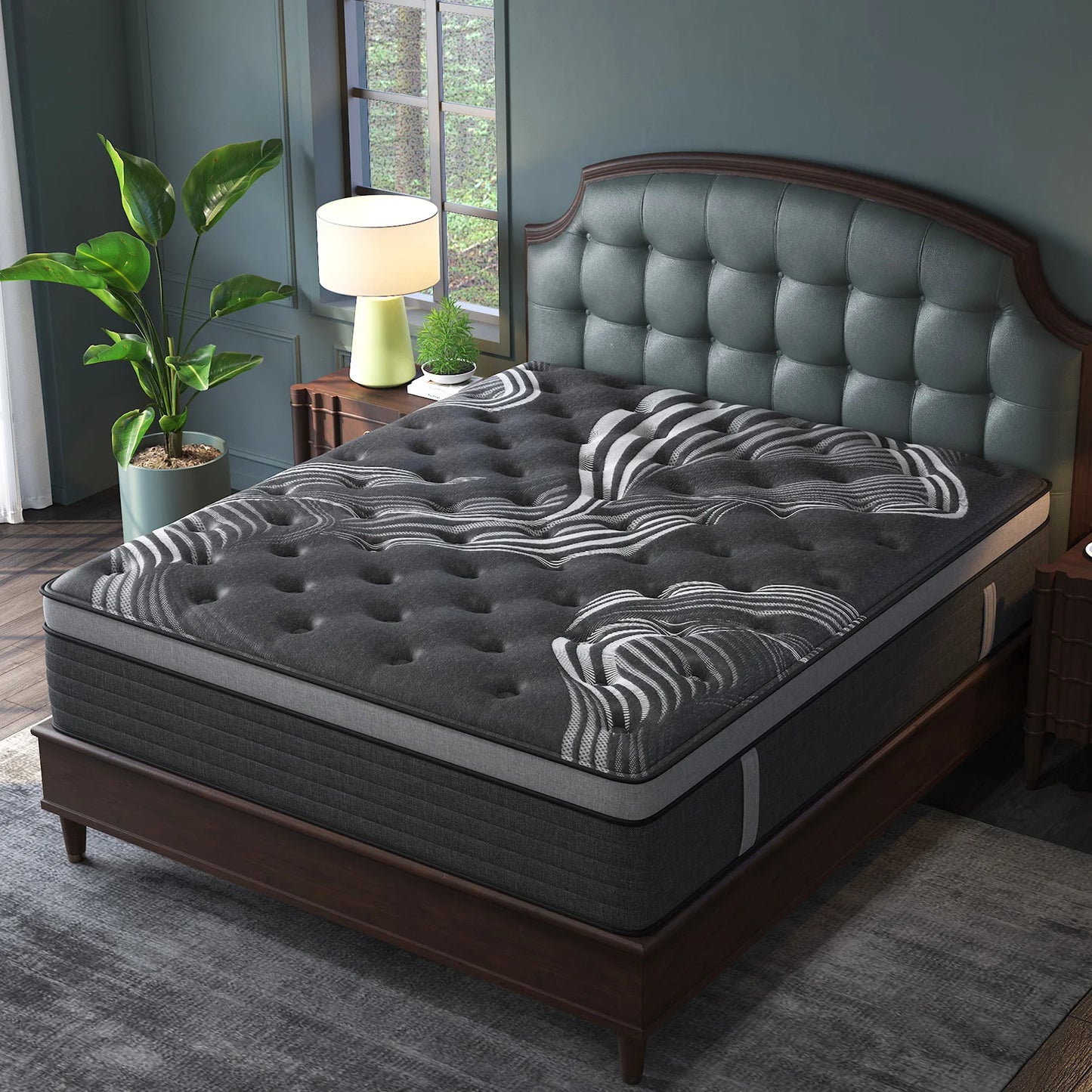Sweetlove Gel Memory Foam Hybrid Pocket Spring Mattress Motion Isolation