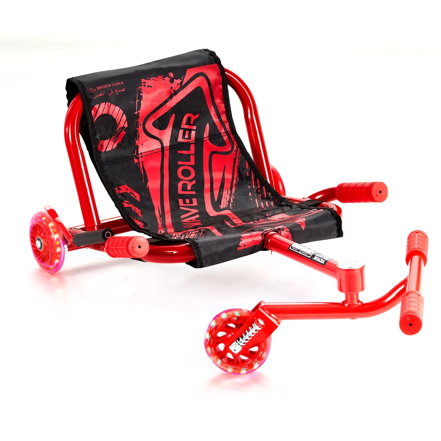SucceBuy Kids Ride On Scooter With Zigzag Motion Drifting Fun