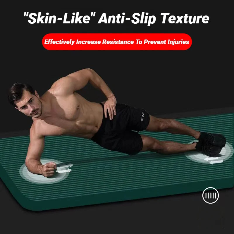 StarMap Thickened NBR Non Slip Yoga Mat For Fitness Gym