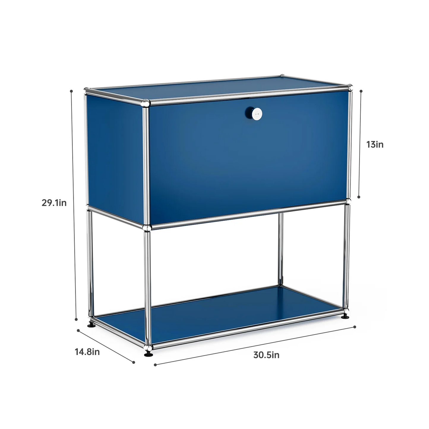 Stainless Steel Storage Cabinet Organizer TV Stand For Living Room