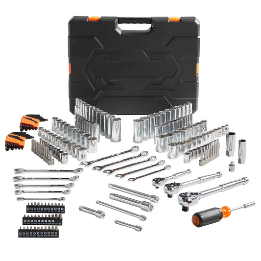 SucceBuy Mechanics Tool Set And Socket Set 145/205 Pcs