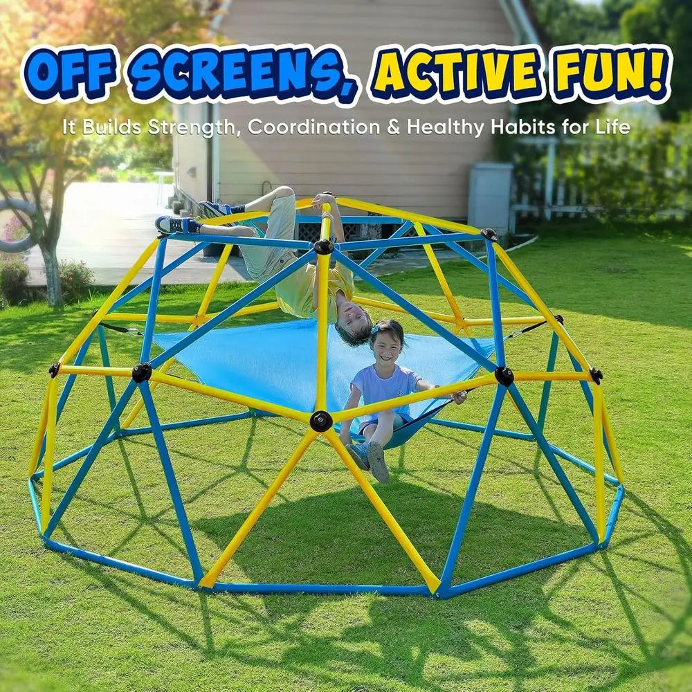 Zupapa ClimDome 10T With Hammock Geometric Dome Climber Supporting 1200lbs
