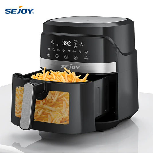 SEJOY Air Fryer Oven Oilless Cooker Roast Bake Dehydrate Warm