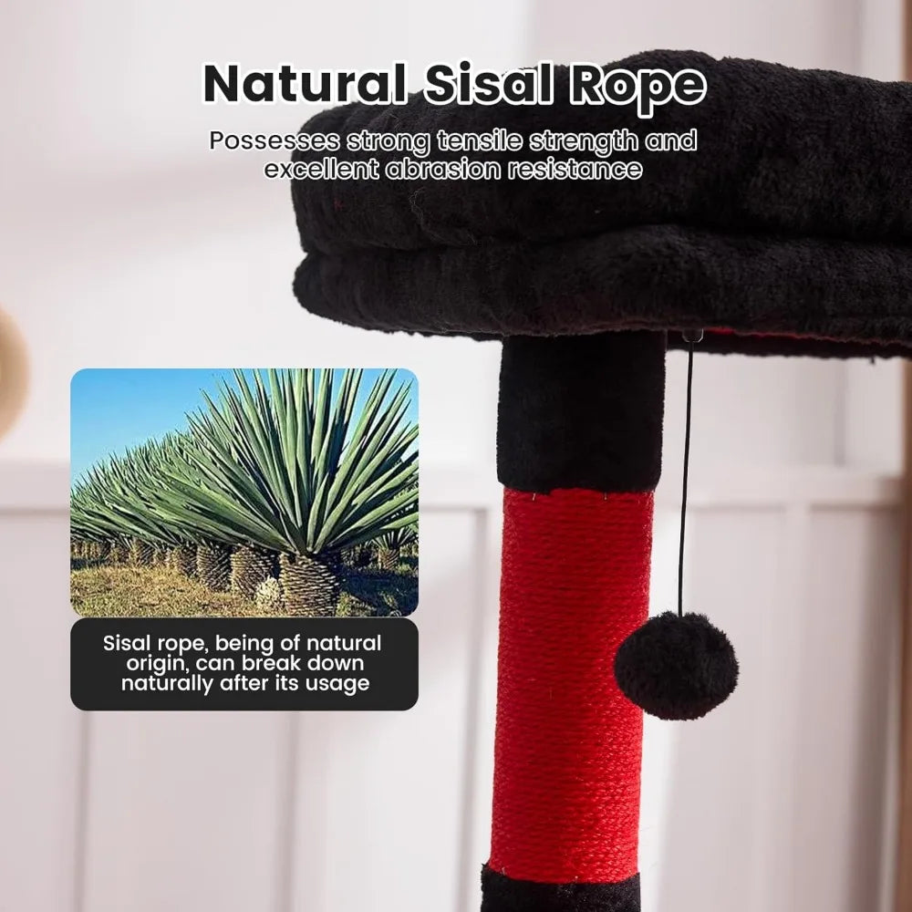 NBVCX Extra Large Multi Level Cat Tree Tower