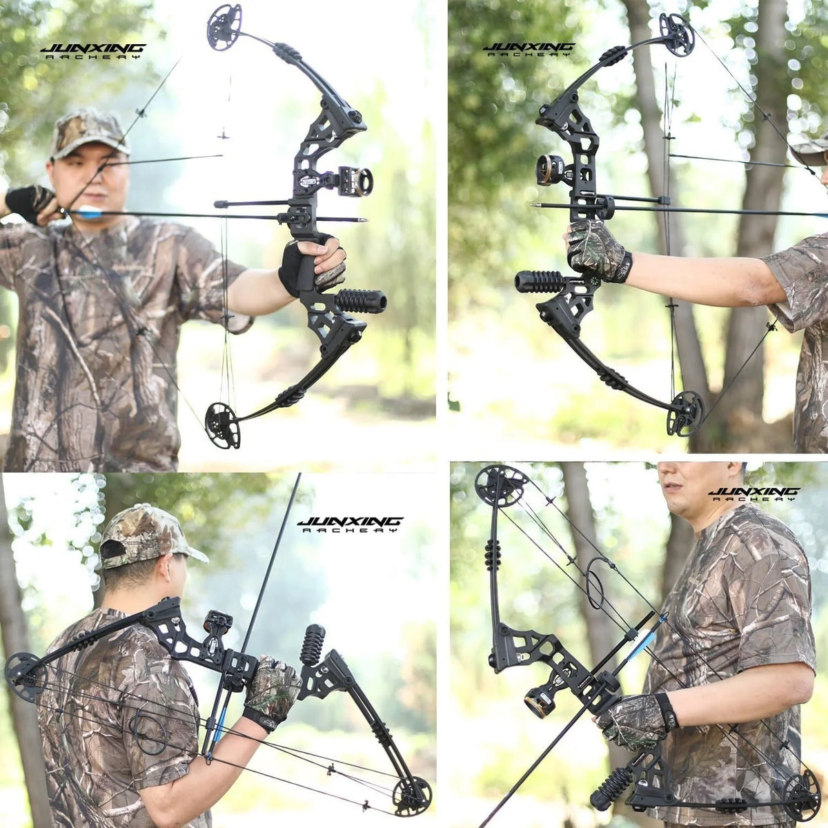 Adjustable Compound Bow For Hunting And Archery Target Shooting