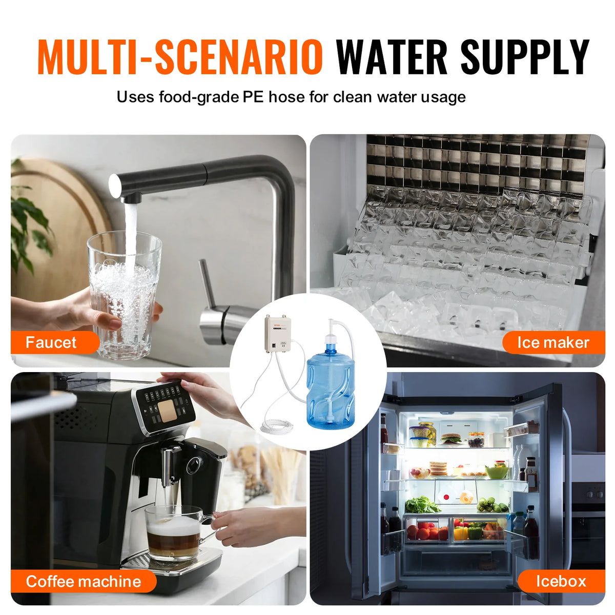 SucceBuy Electric Bottled Water Dispenser Pump System