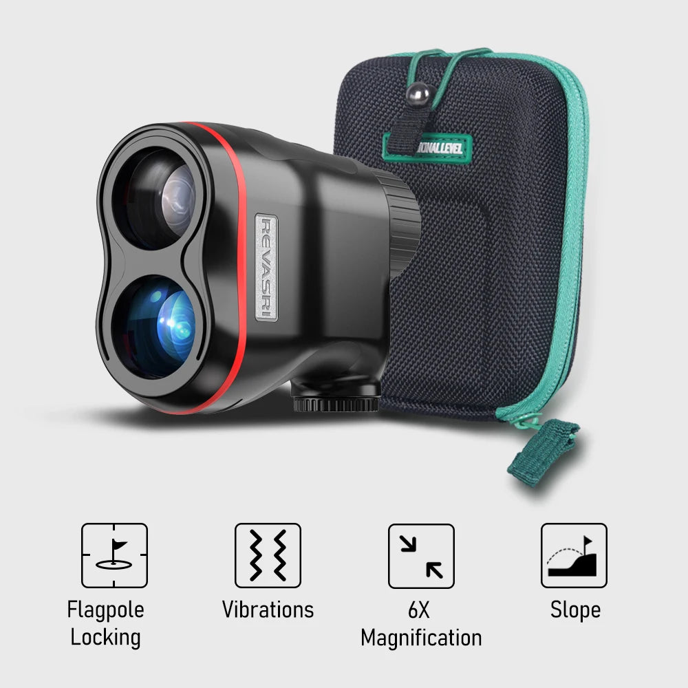 HD Golf Rangefinder With Flagpole Lock And Slope Compensation