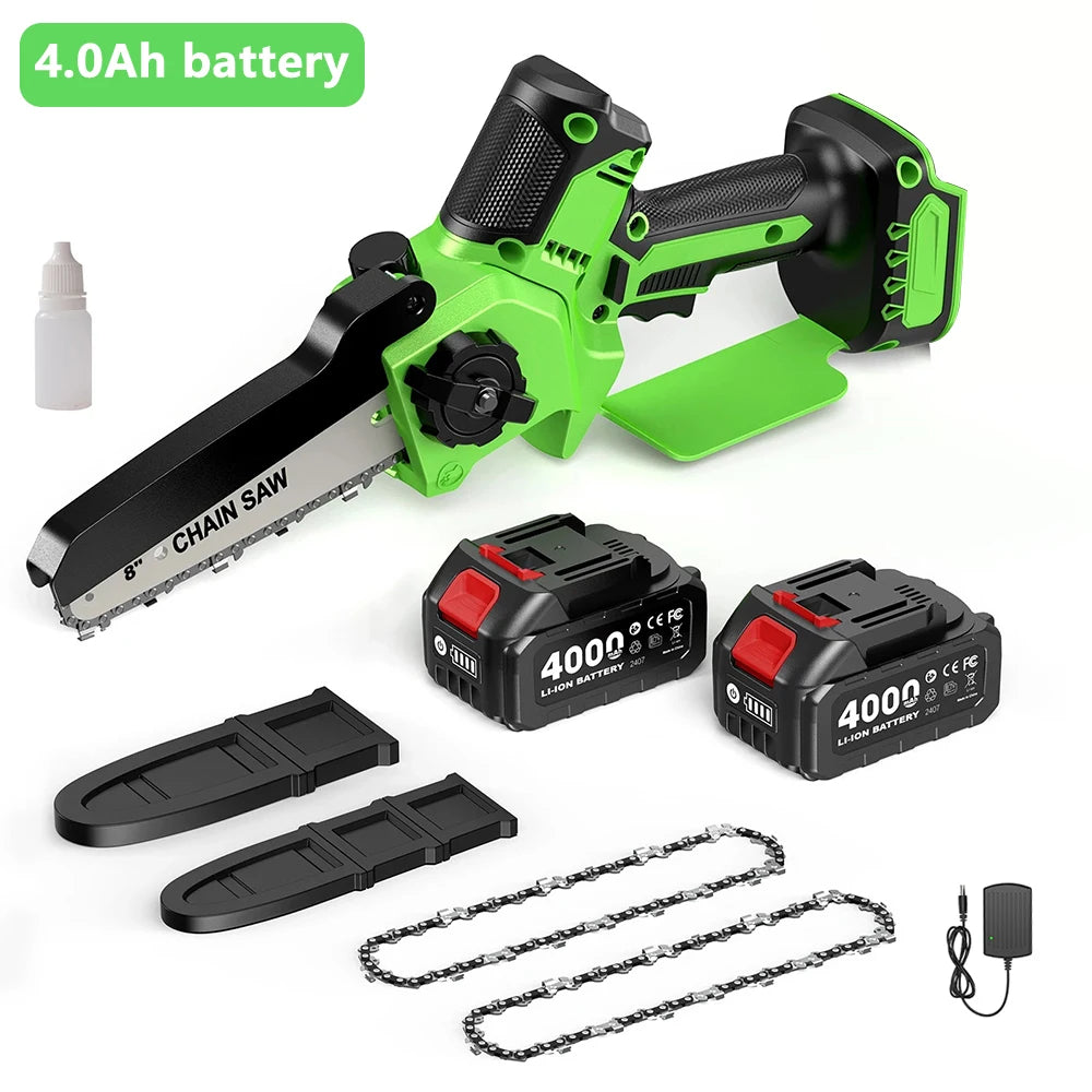 Taskstar Cordless Brushless Pruning Saw With Rechargeable Batteries