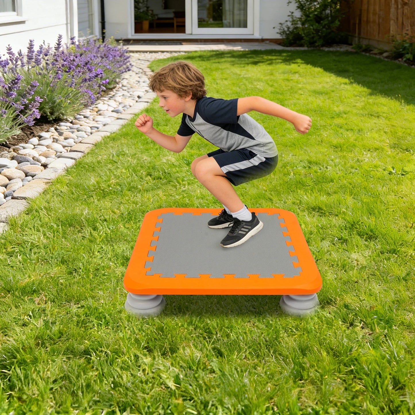 70kg Load Anti Slip Jumping Pad For Kids Indoor Trampoline