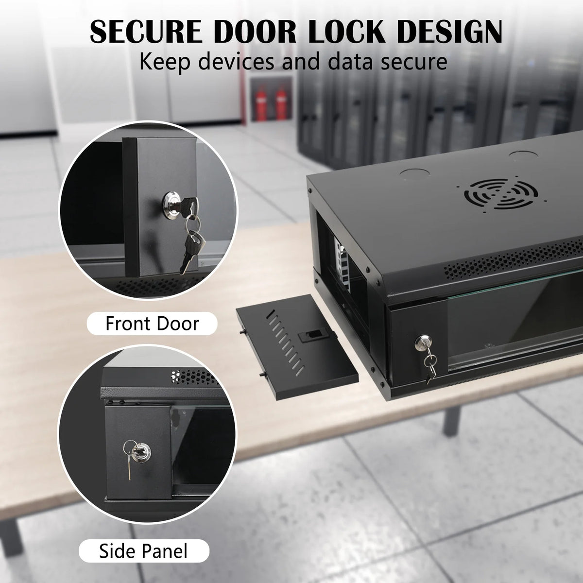 Professional Wall Mount Server Rack Cabinet Network Enclosure