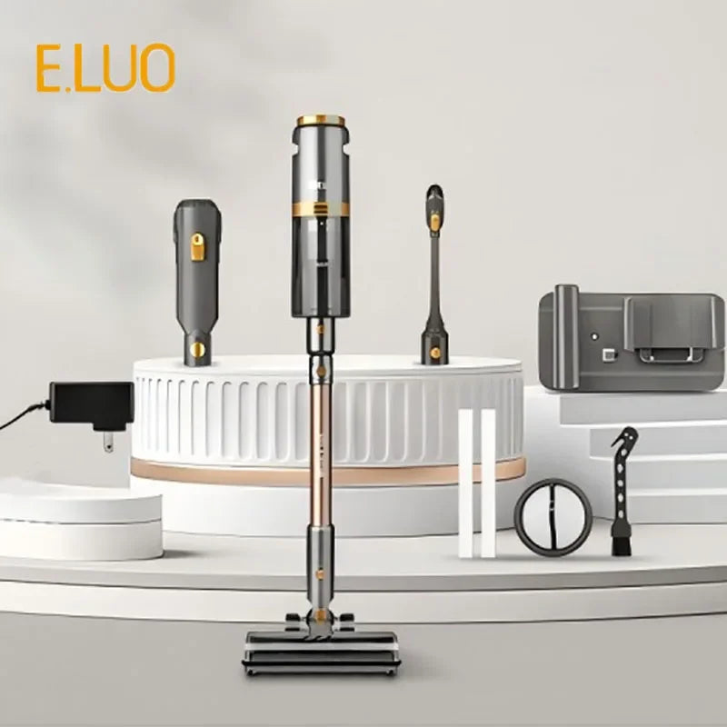 E.LUO Cordless Stick Vacuum Cleaner Handheld Pet Hair Car Home