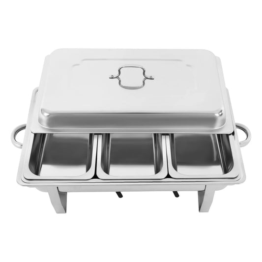 Stainless Steel Chafing Dish Buffet Set For Catering And Buffets
