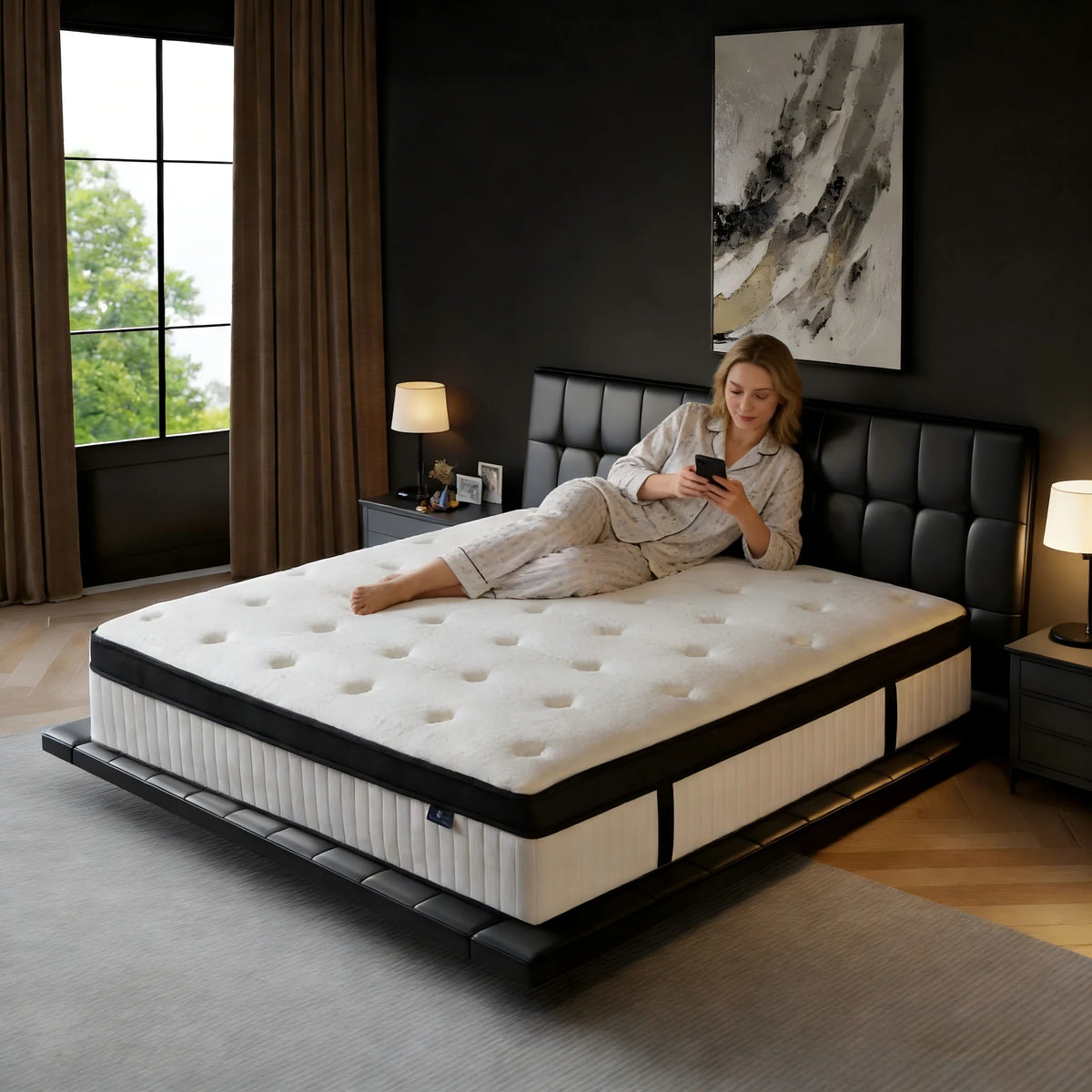 CAREBODY Hybrid Mattress With Memory Foam And Pocket Springs