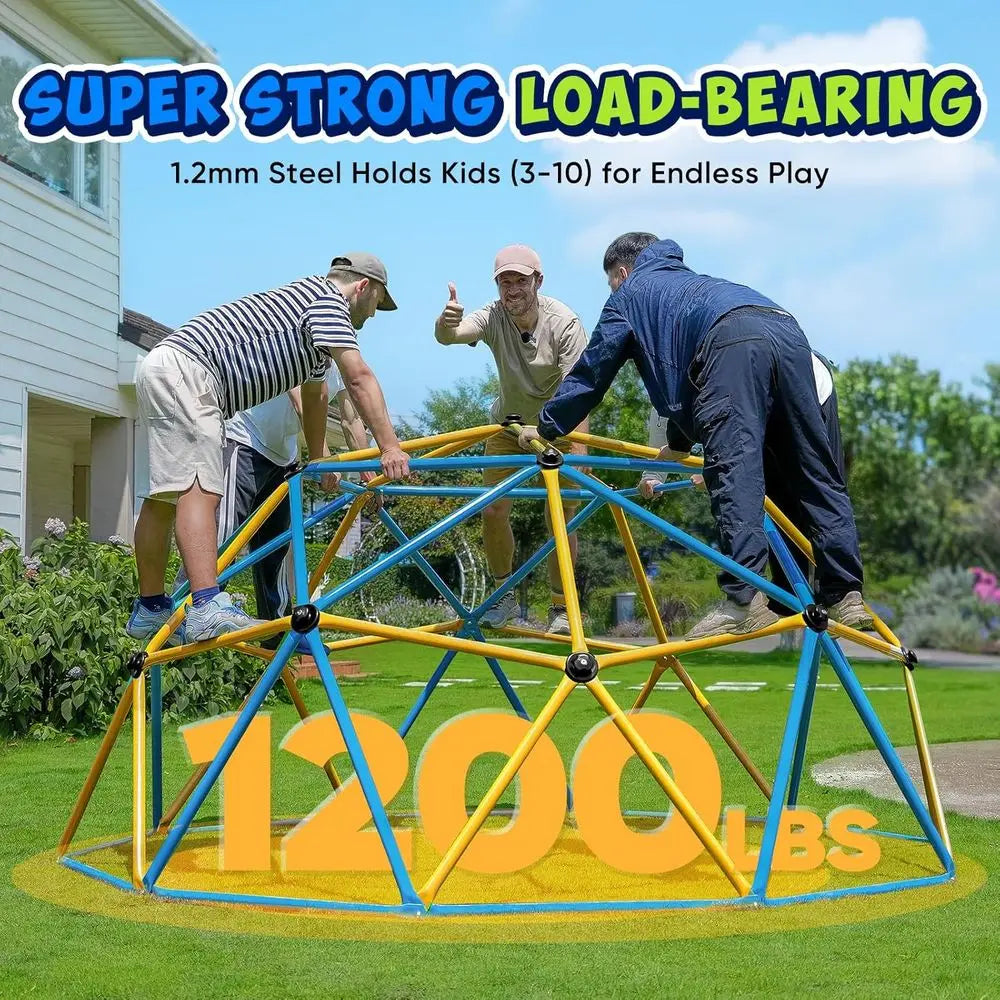 Zupapa ClimDome 10T With Hammock Geometric Dome Climber Supporting 1200lbs