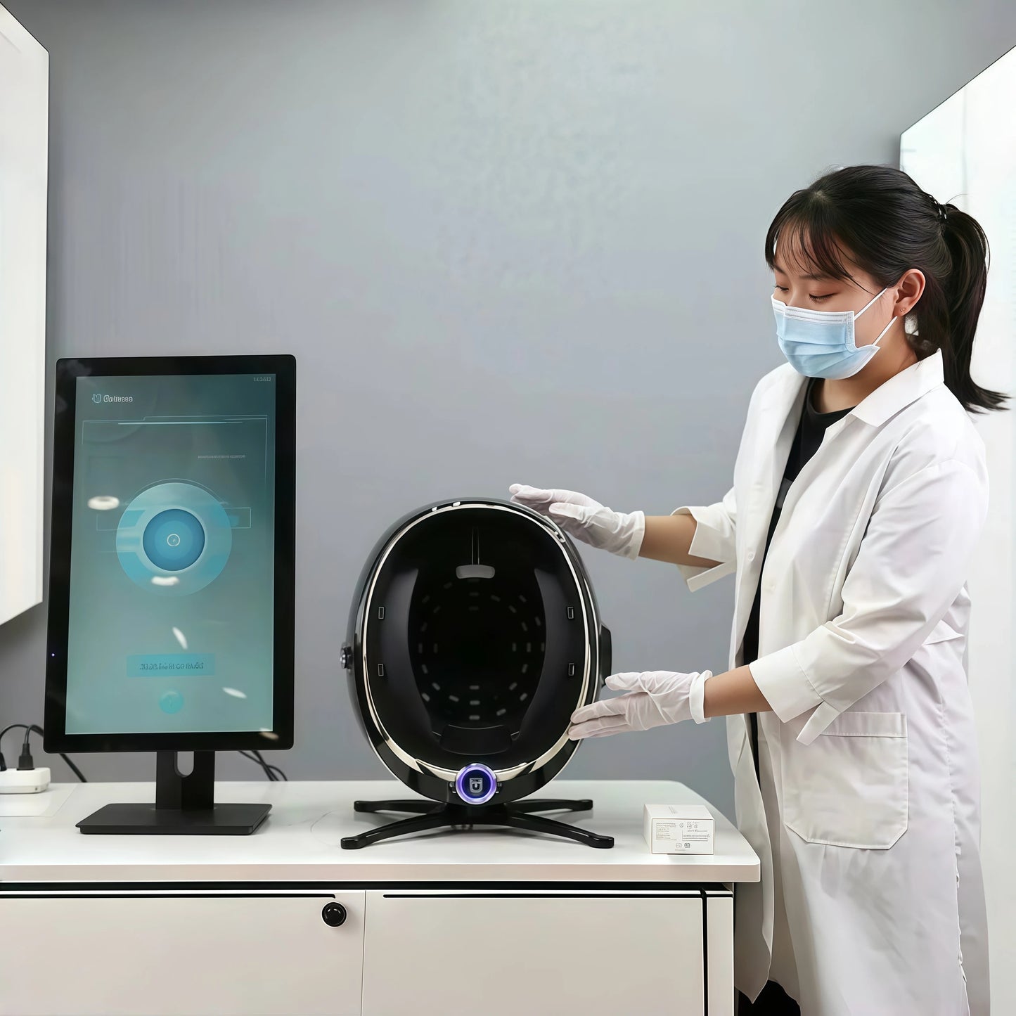 BOMP Facial AI Skin Scanner 3D Facial Analysis Machine for Salon