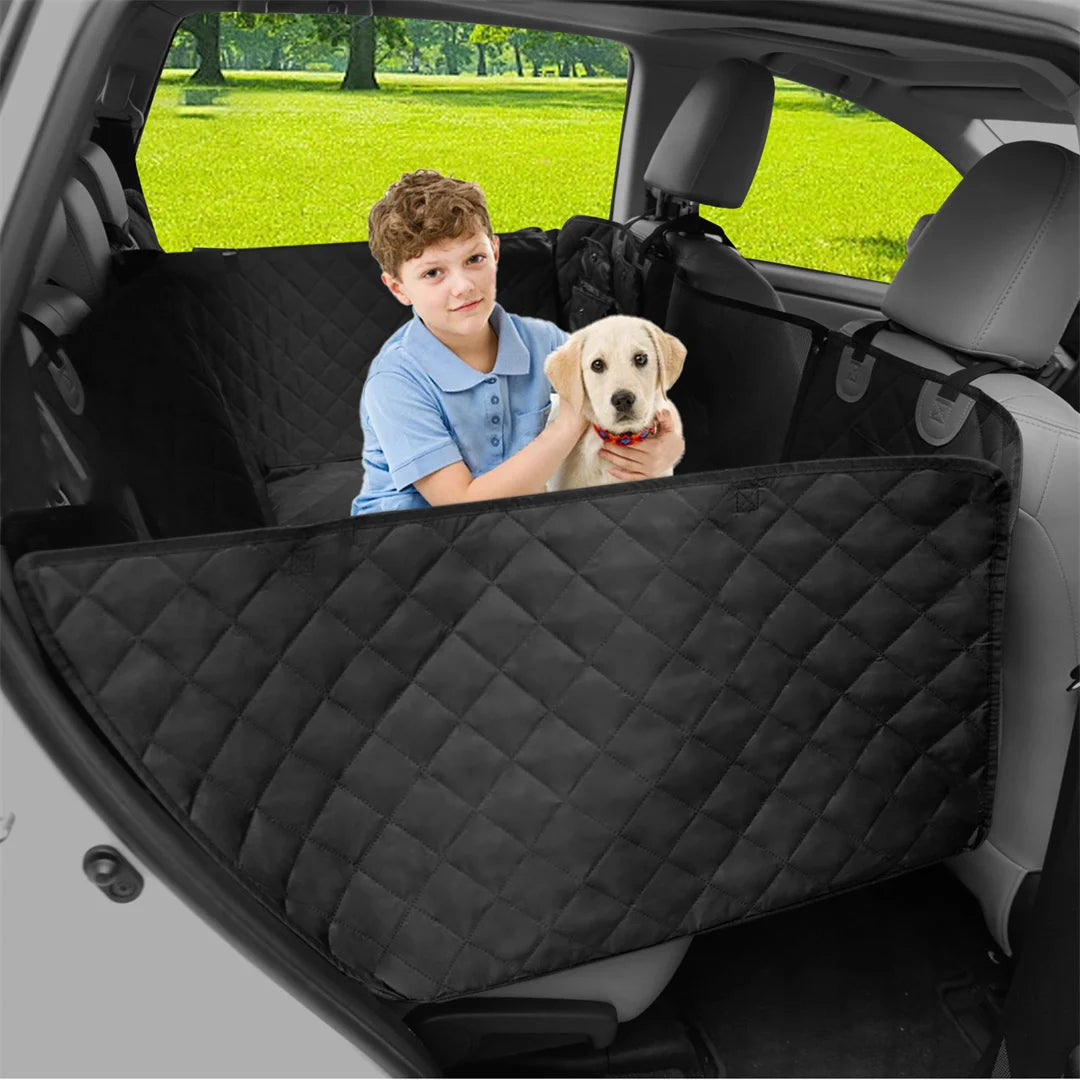 BINGOPAW Waterproof Dog Car Seat Cover Hammock With Seat Extender