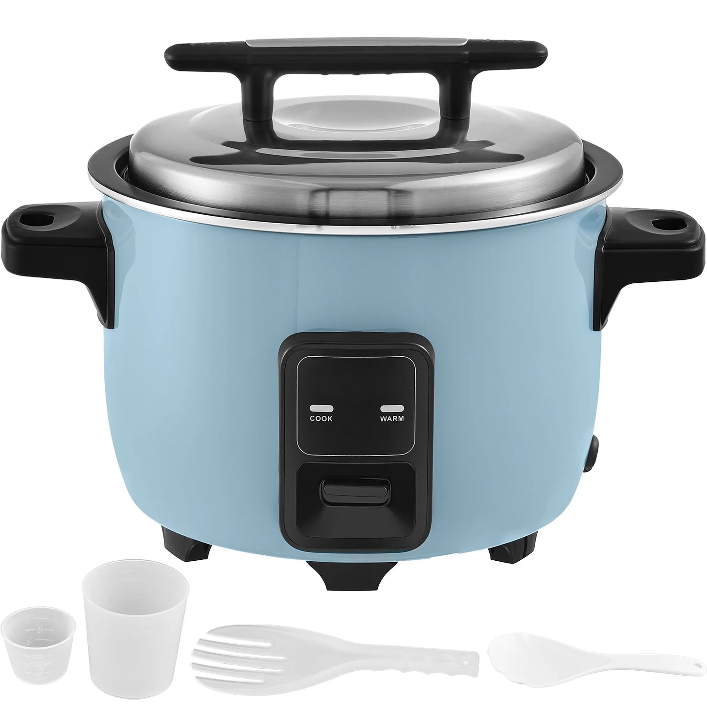 VEVOR Commercial Rice Cooker With Aluminum Nonstick Inner Pot Keep Warm