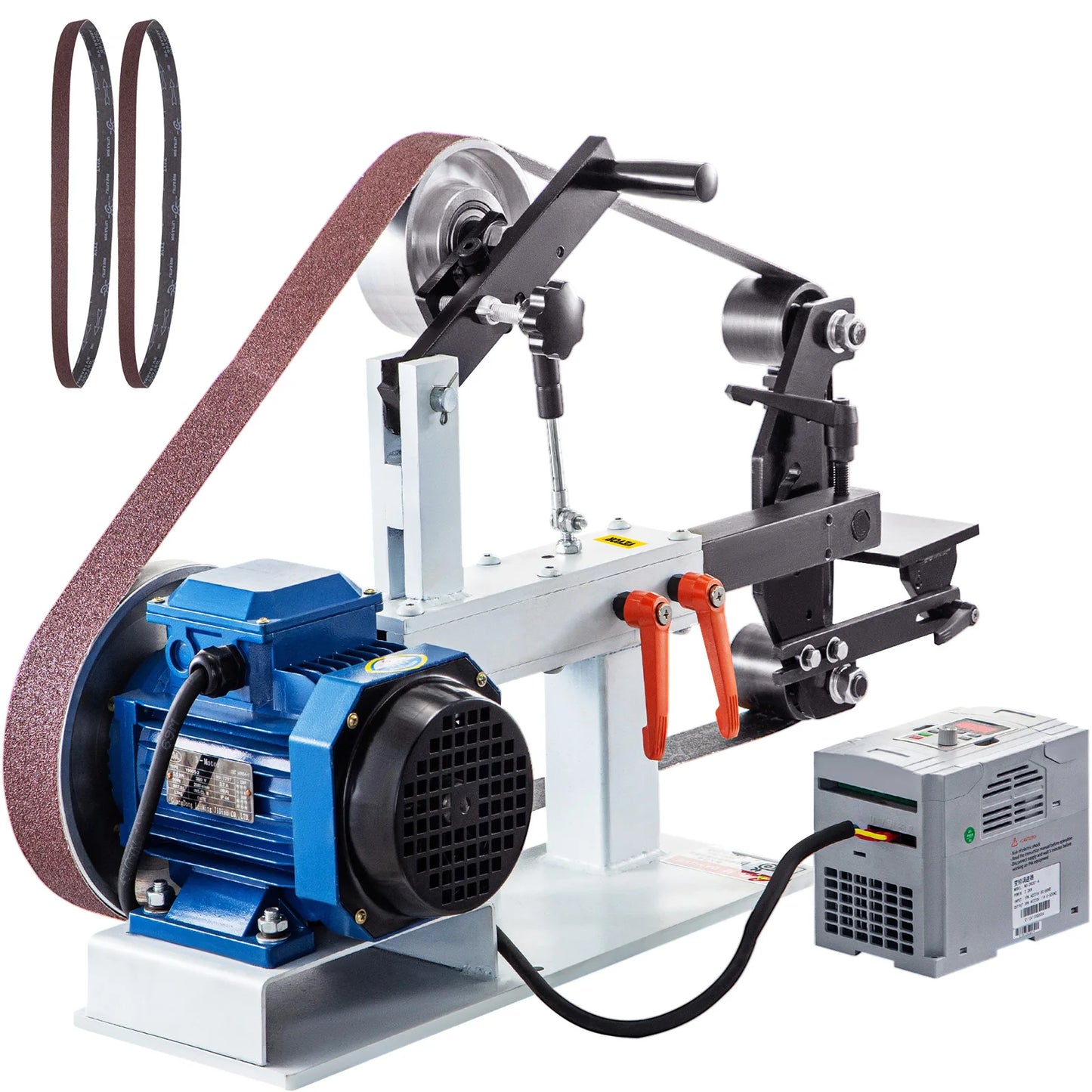 SucceBuy 1500W Belt Grinder Electric Variable Speed Tool Polishing Knife