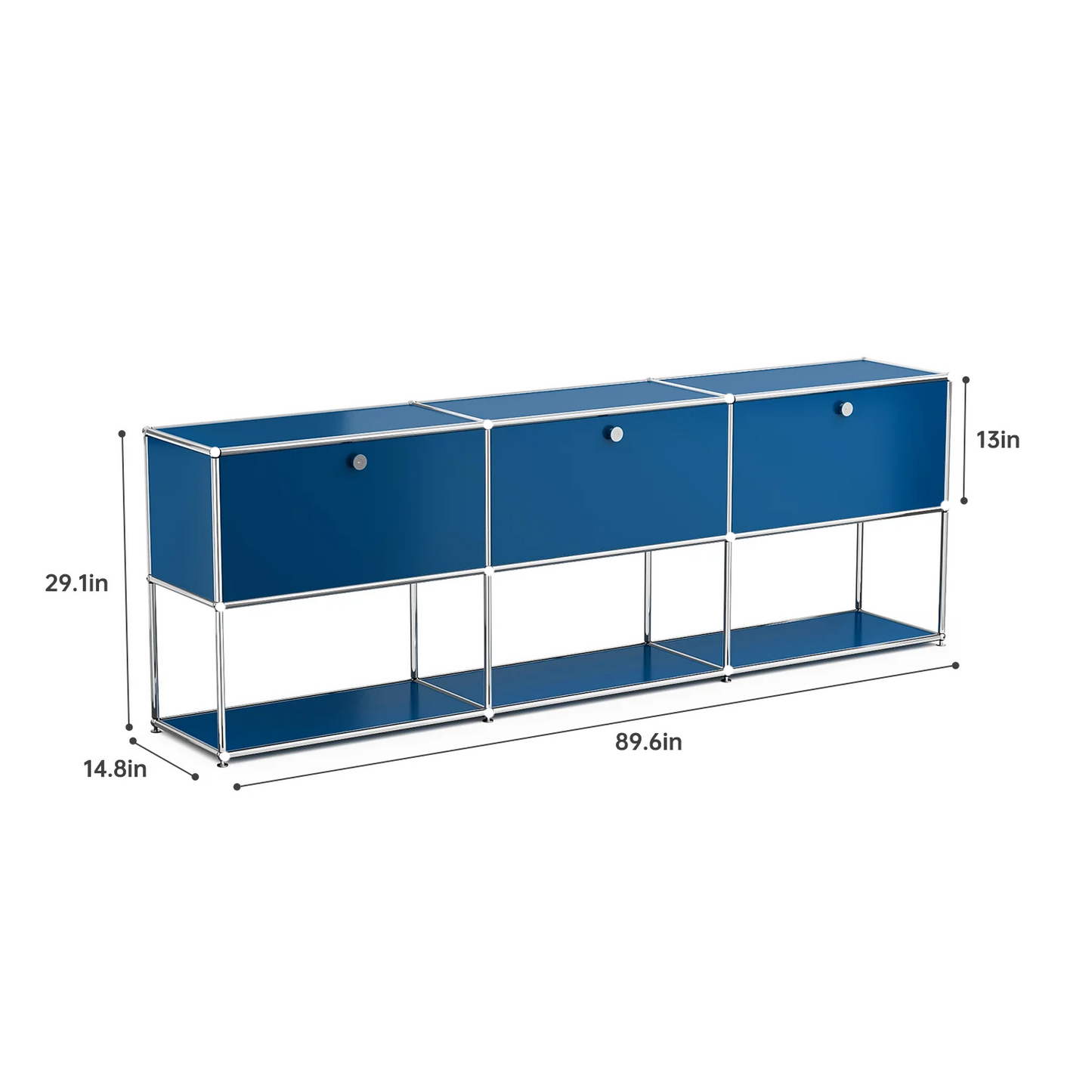 Stainless Steel Storage Cabinet Organizer TV Stand For Living Room