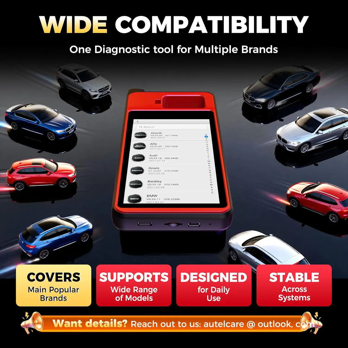 Autel KM100 Universal Smart Key And Fob Programmer