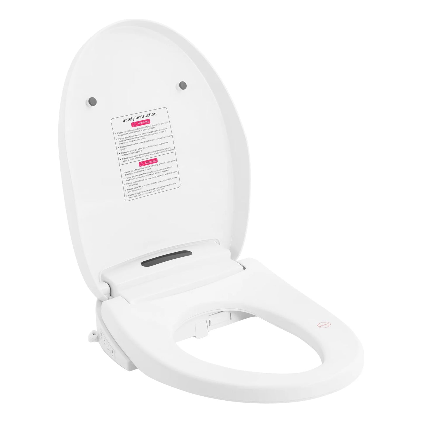 Intelligent Electric Bidet Toilet Seat With Remote Control