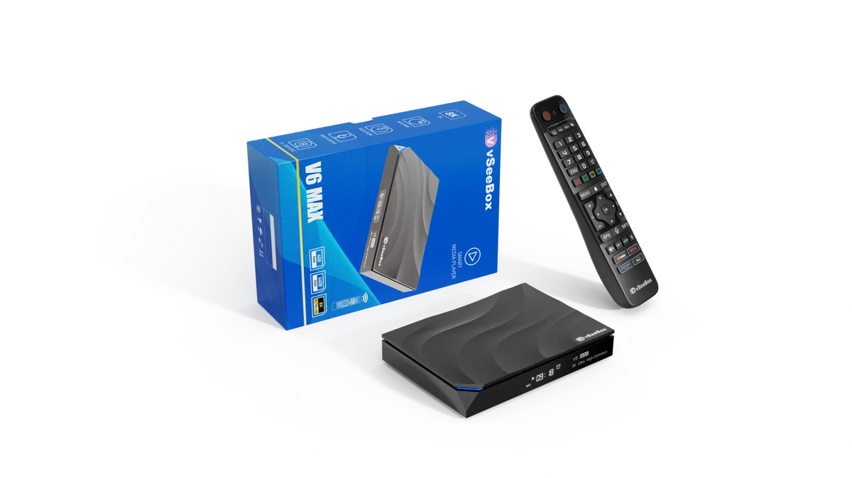 Android V6 Max Streaming Media Box With 8K Display