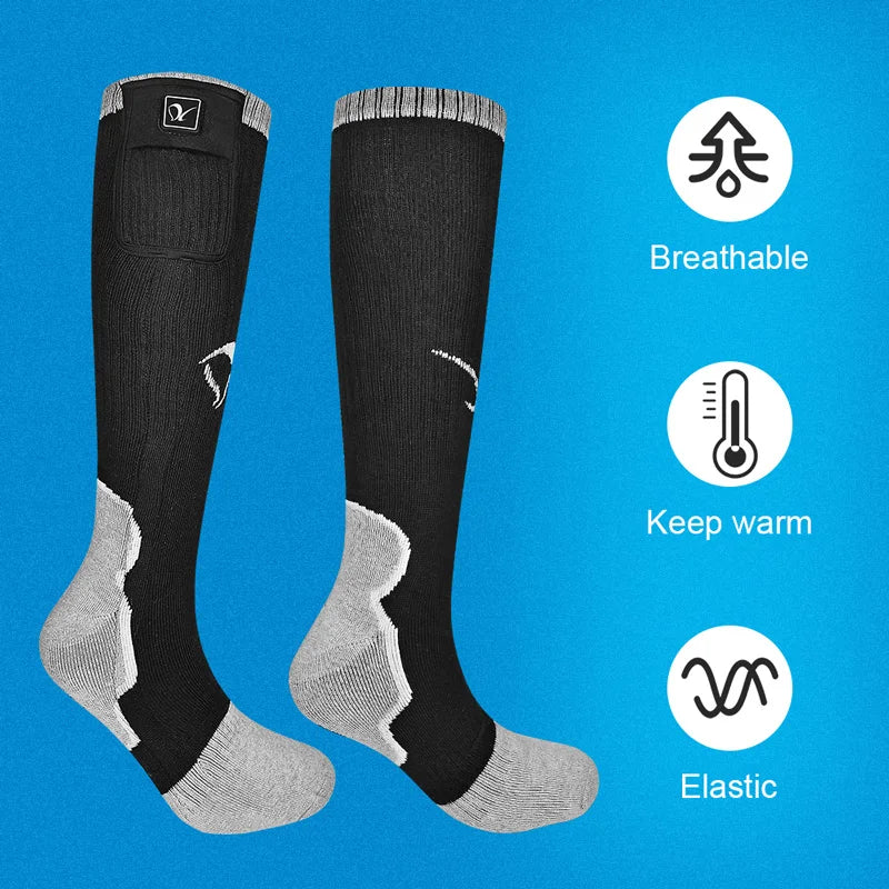 Savior Heat Electric Heated Socks With Three Level Temperature Control
