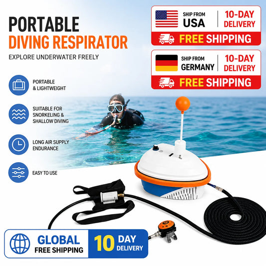 Lieyu Rechargeable Scuba Breathing System Underwater Respirator Device